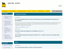 Tablet Screenshot of eventi-eni.it